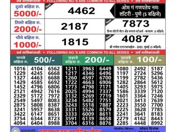 Lottery Result Today May 16, 2023