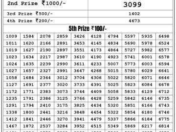 Lottery Result Today May 23, 2023