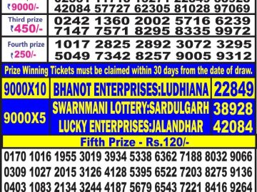 Lottery Result Today June 13, 2023