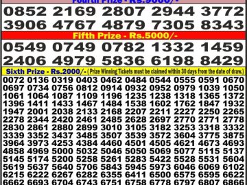 Lottery Result Today June 24, 2023