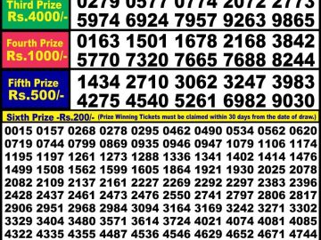 Lottery Result Today June 29, 2023