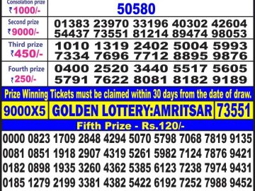 Lottery Result Today June 29, 2023