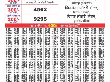 Lottery Result Today June 21, 2023