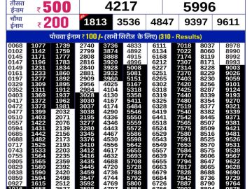 Lottery Result Today June 24, 2023