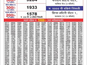 Lottery Result Today June 5, 2023