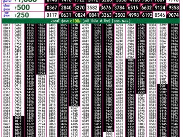 Lottery Result Today July 31, 2023