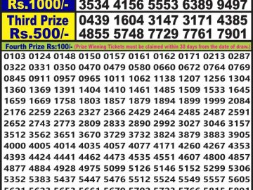 Lottery Result Today August 2, 2023