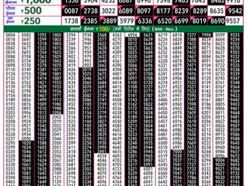 Lottery Result Today August 2, 2023