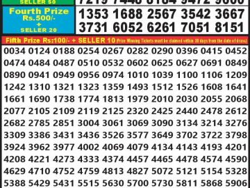 Lottery Result Today September 29, 2023