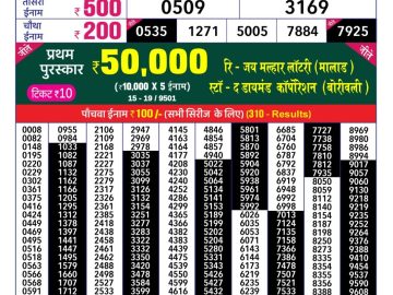 Lottery Result Today September 2, 2023