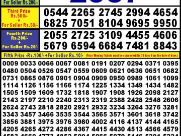 Lottery Result Today October 4, 2023