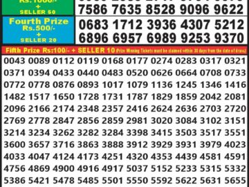 Lottery Result Today February 3, 2024