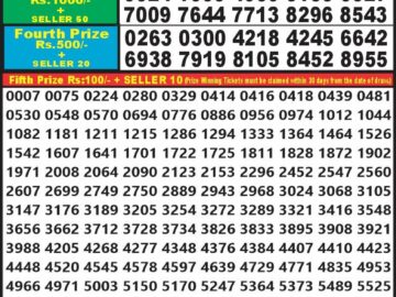 Lottery Result Today February 13, 2024