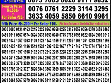 Lottery Result Today February 15, 2024