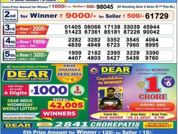 Lottery Result Today February 28, 2024