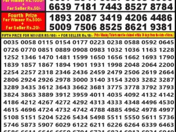 Lottery Result Today February 21, 2024