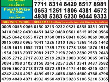 Lottery Result Today February 22, 2024