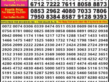 Lottery Result Today February 22, 2024