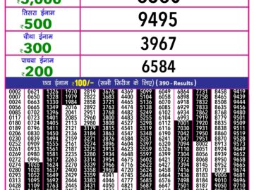 Lottery Result Today February 27, 2024