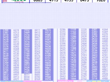 Lottery Result Today February 27, 2024