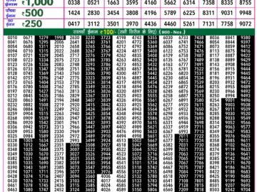 Lottery Result Today February 10, 2024