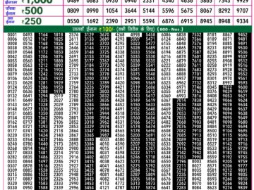 Lottery Result Today February 19, 2024