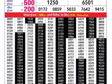 Lottery Result Today February 29, 2024