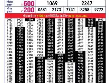 Lottery Result Today February 3, 2024