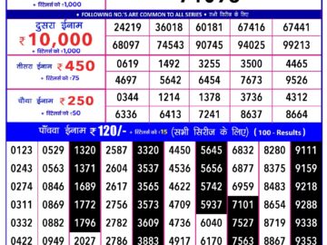 Lottery Result Today February 1, 2024