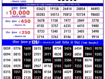 Lottery Result Today February 4, 2024