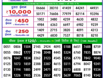 Lottery Result Today February 18, 2024