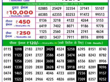 Lottery Result Today February 24, 2024