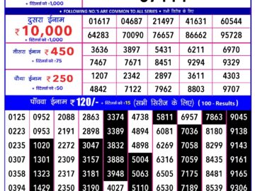 Lottery Result Today February 2, 2024