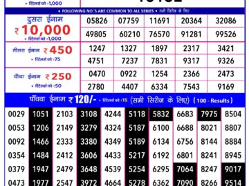 Lottery Result Today February 12, 2024