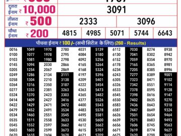 Lottery Result Today February 29, 2024