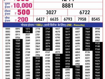 Lottery Result Today February 18, 2024