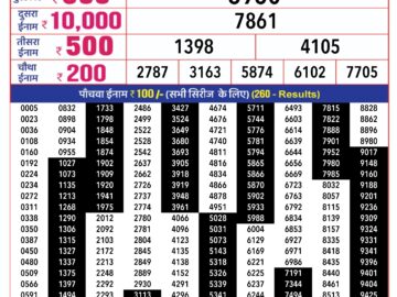 Lottery Result Today February 16, 2024