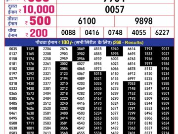 Lottery Result Today February 23, 2024