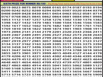 Lottery Result Today March 2, 2024