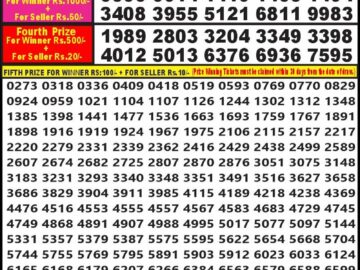 Lottery Result Today March 2, 2024