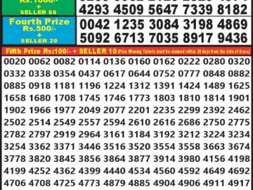 Lottery Result Today March 19, 2024