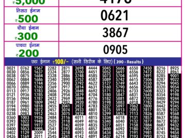 Lottery Result Today March 27, 2024