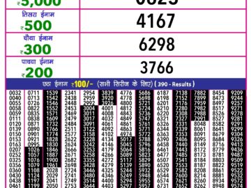 Lottery Result Today March 26, 2024