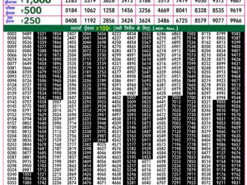 Lottery Result Today March 14, 2024