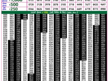 Lottery Result Today March 28, 2024