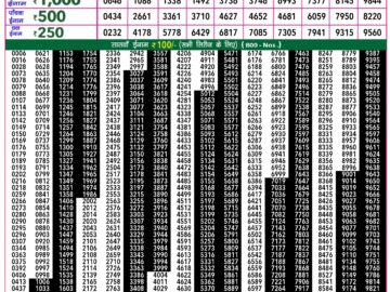 Lottery Result Today March 5, 2024