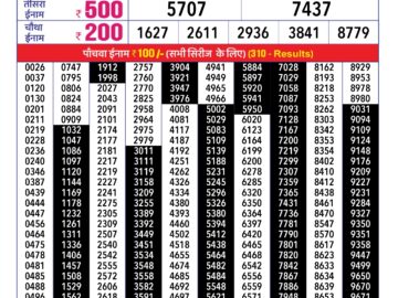 Lottery Result Today March 12, 2024