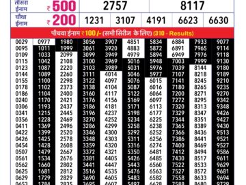 Lottery Result Today March 2, 2024