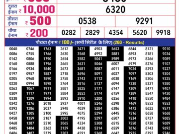 Lottery Result Today March 6, 2024