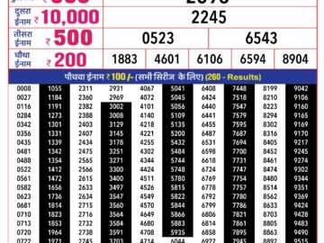 Lottery Result Today March 5, 2024